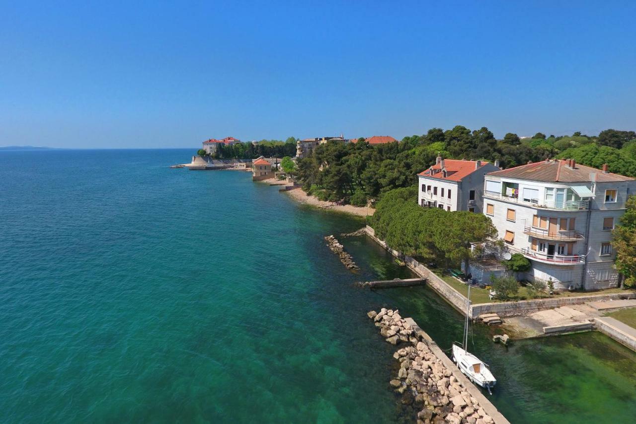 Seafront Beach Apartment - Directly At The Beach Zára Kültér fotó
