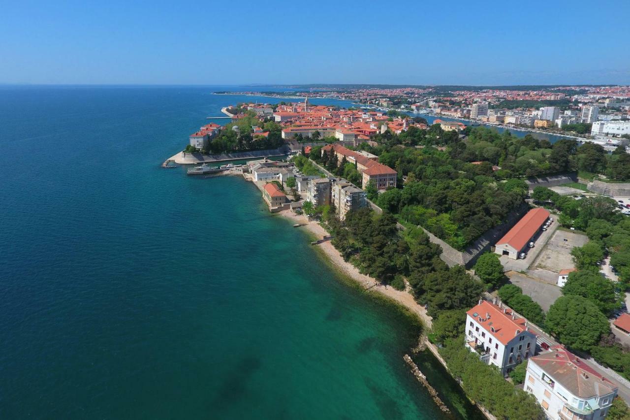 Seafront Beach Apartment - Directly At The Beach Zára Kültér fotó